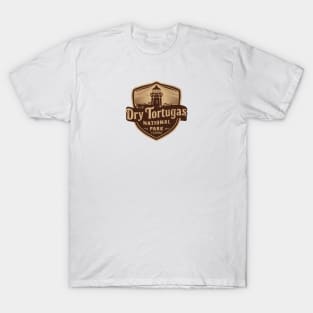 Vintage Dry Tortugas National Park Emblem T-Shirt